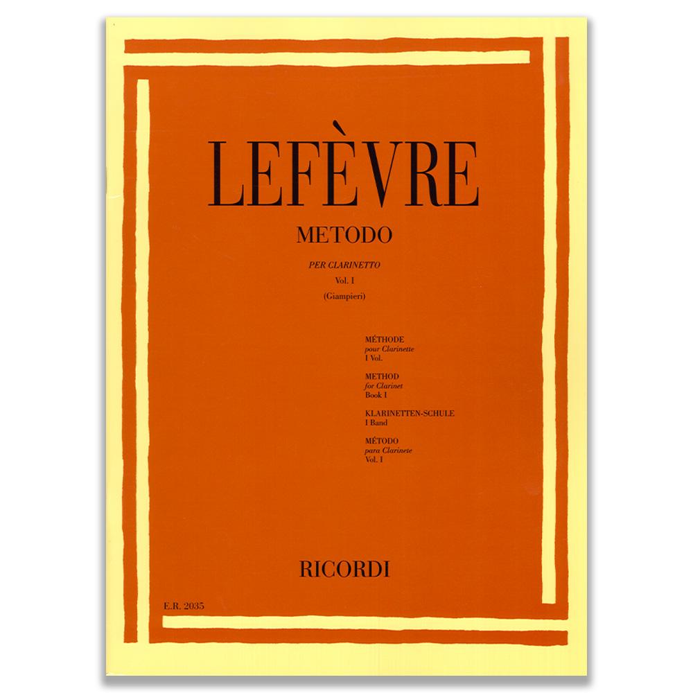 METODO PER CLARINETTO VOLUME I - LEFEVRE