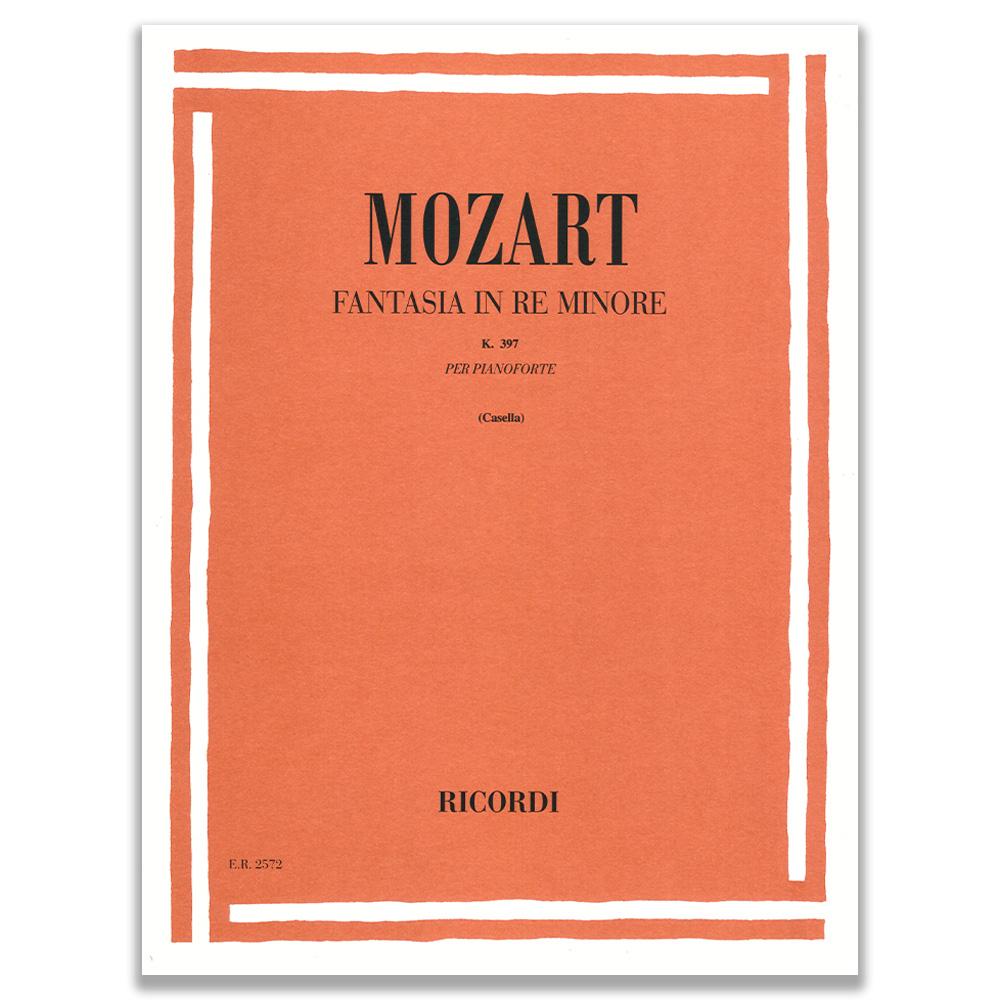 FANTASIE IN RE MINORE K. 397 PER PIANOFORTE - MOZART