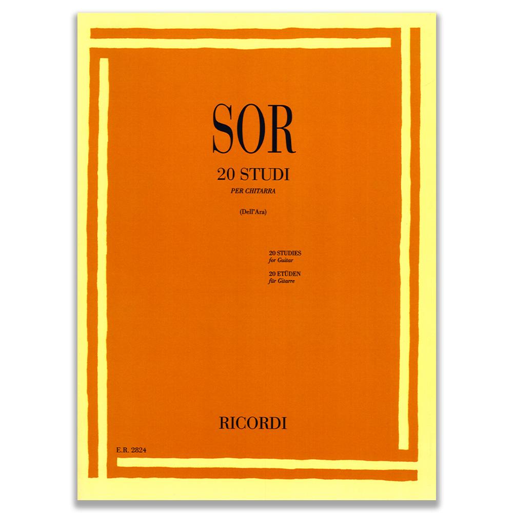20 Studi per Chitarra Edizione Didattica