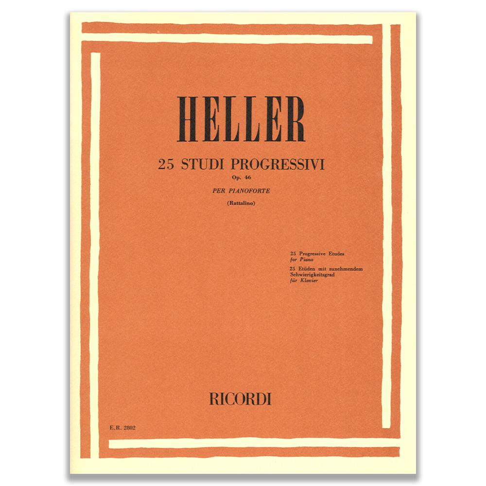 Heller 25 Studi Progressivi Op. 46 per Pianoforte