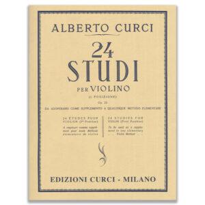 Curci 24 Studi per Violino Op. 23