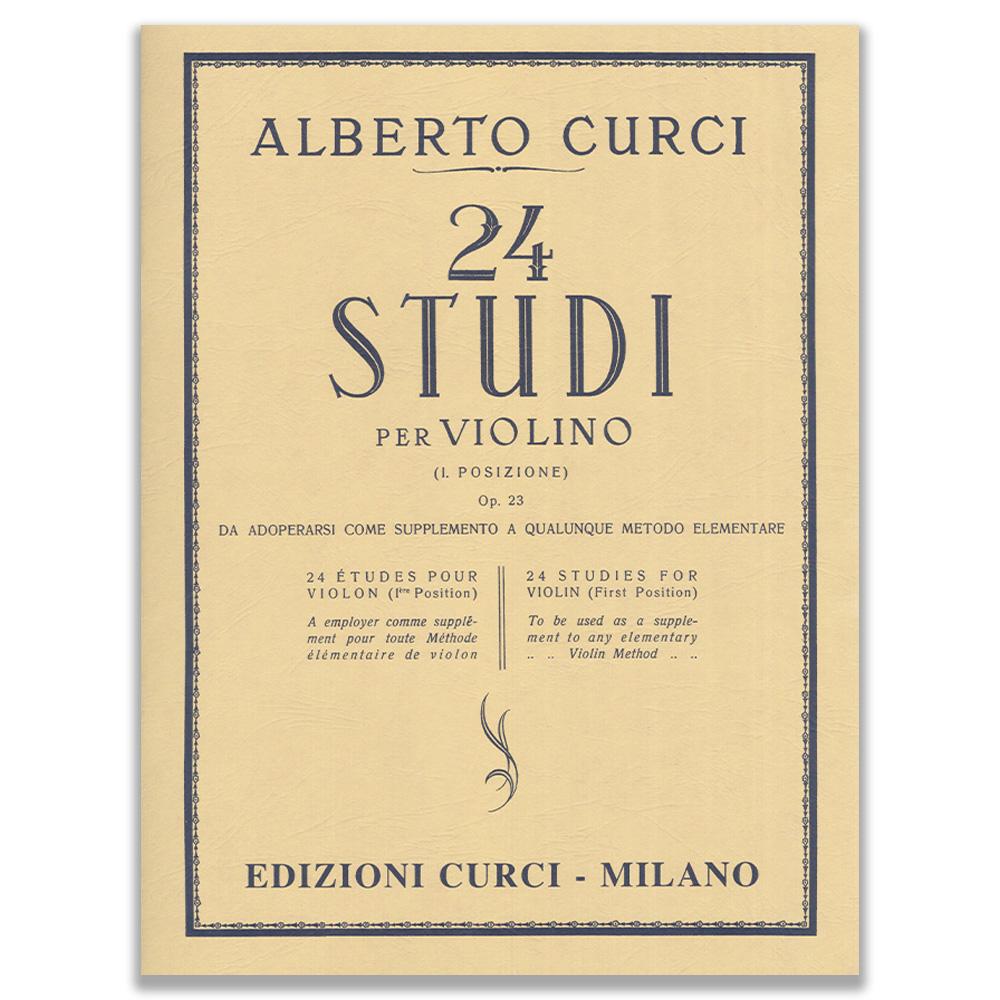 Curci 24 Studi per Violino Op. 23