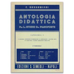 Rossomandi Antologia Didattica Cat. C Fascicolo 2 per Pianoforte