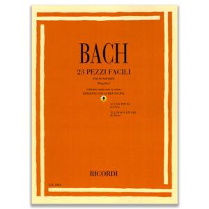 Bach 23 Pezzi Facili per Pianoforte con audio online