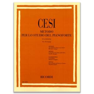 Cesi Metodo per lo studio del pianoforte Fascicolo III
