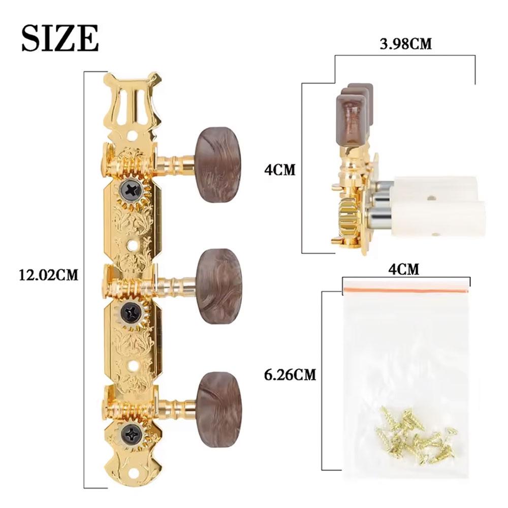 Meccaniche 3L + 3R per chitarra classica IRIN