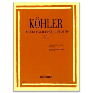 Köhler 15 Studi Facili per Flauto Op. 33