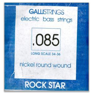 CORDA PER BASSO ELETTRICO 085 GALLISTRINGS LONG SCALE 34-36 NICKEL ROCK STAR