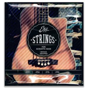 CORDIERA PER BASSO ACUSTICO BRONZE 40-96 MEDIUM EKO STRINGS BRONZE WRAPPED