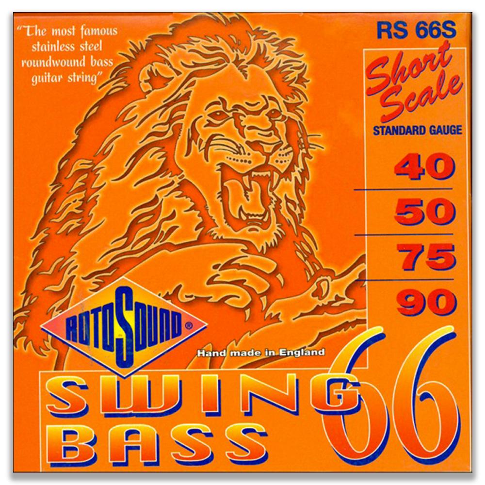 CORDIERA PER BASSO SWING ROTOSOUND RS-66S SHORT SCALE STANDARD GAUGE 40-90