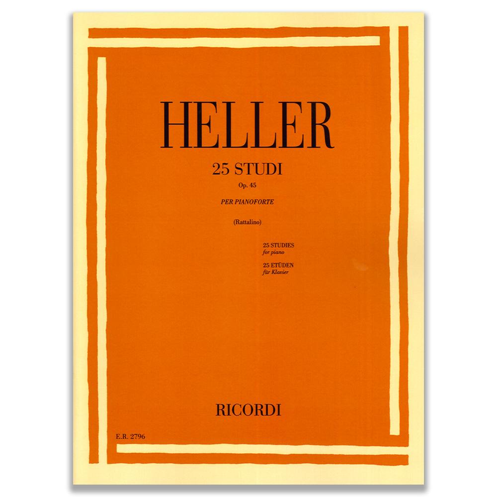 Heller 25 Studi Op. 45 per Pianoforte
