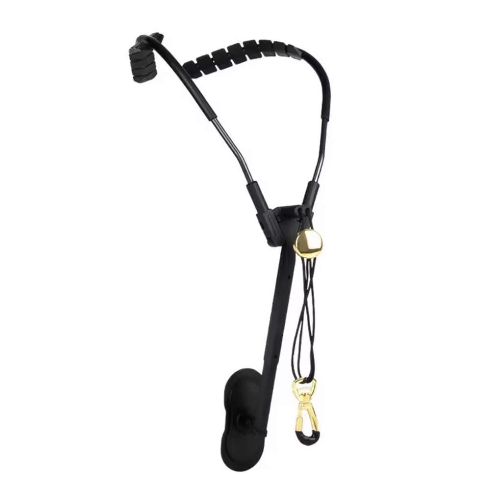 Tracolla Doppia per Sassofono Regolabile con Moschettone in Metallo