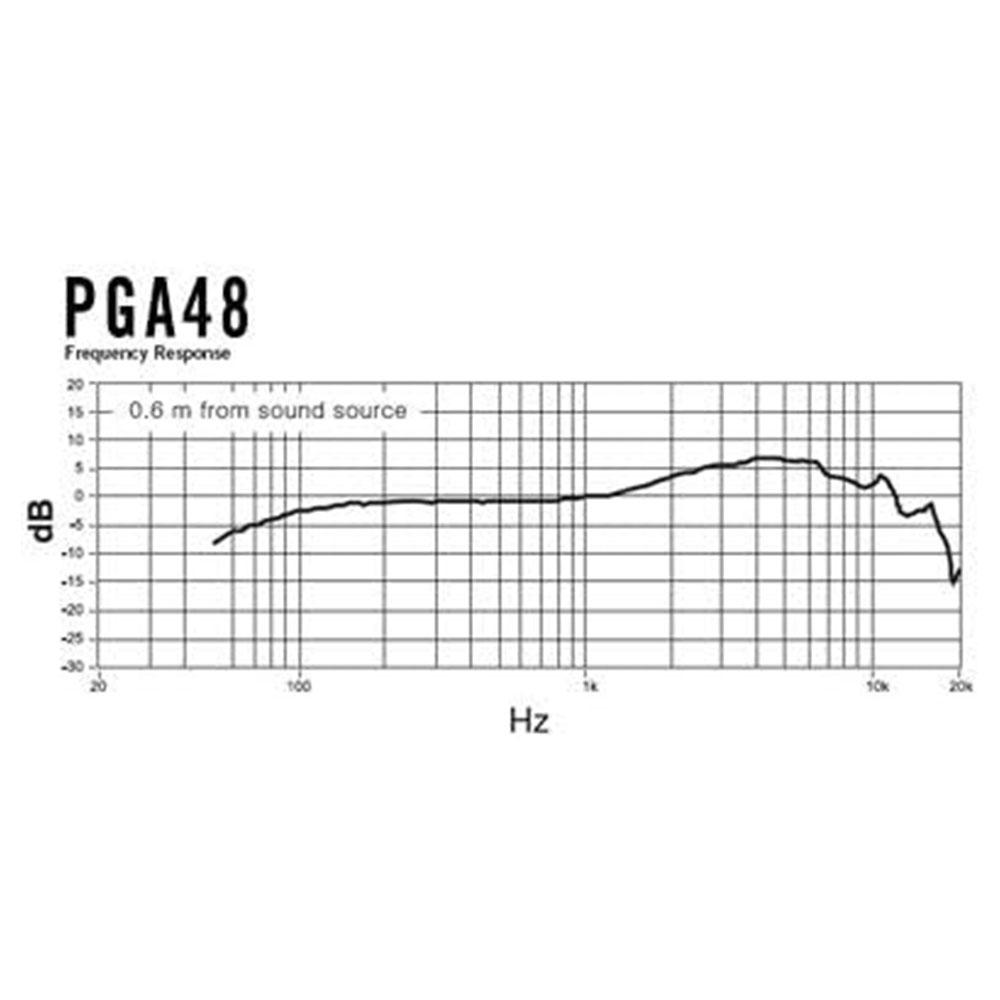 Shure PGA48-QTR-E Microfono Dinamico Cardioide con Cavo XLR