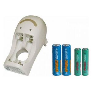 RICARICA BATTERIA DA VIAGGIO CON 2 STILO E 2 MINISTILO BR 715