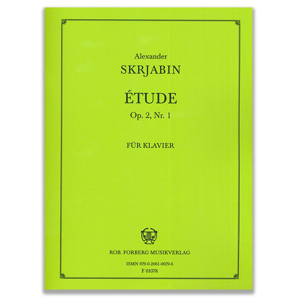 Scriabin Étude in C-sharp Minor Op.2 No.1 per Pianoforte Forberg