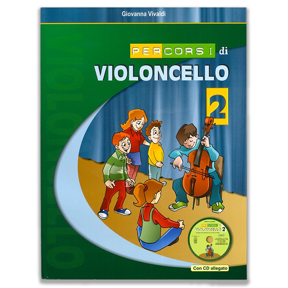 Percorsi di Violoncello Vol. 2 con CD Audio Giovanna Vivaldi