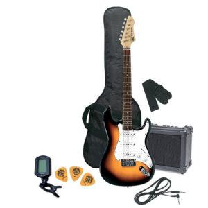 PURE GEWA RC-100 Guitar Pack Chitarra Elettrica con Accessori