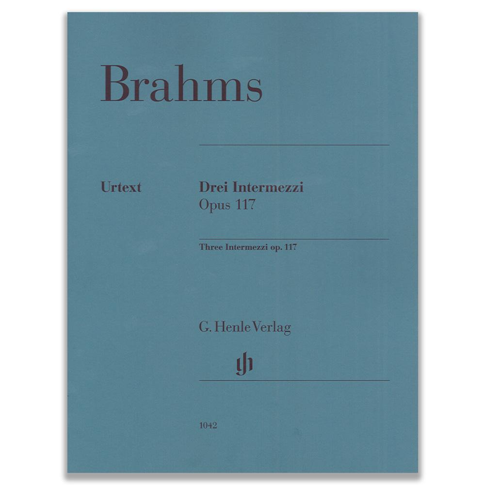 Johannes Brahms Drei Intermezzi op.117