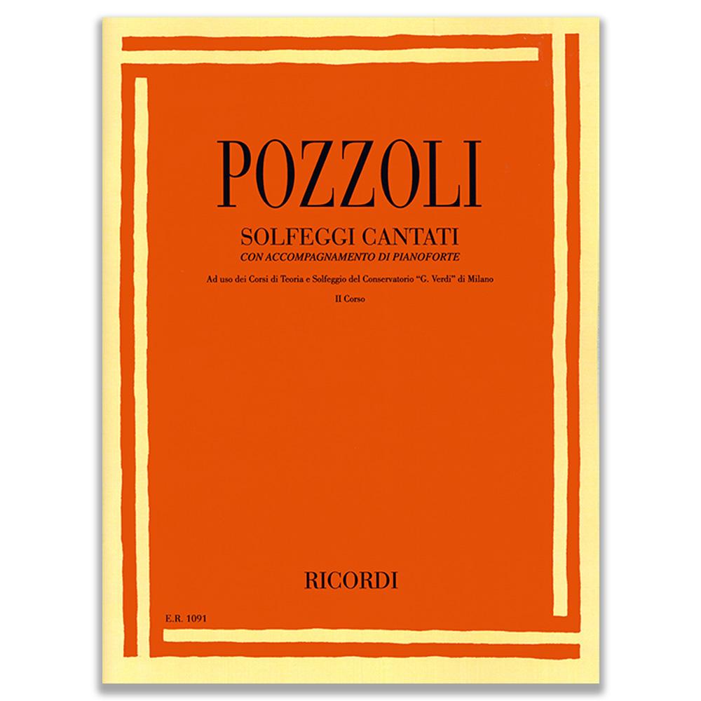 Ettore Pozzoli Solfeggi Cantati con Accompagnamento di Pianoforte II Corso