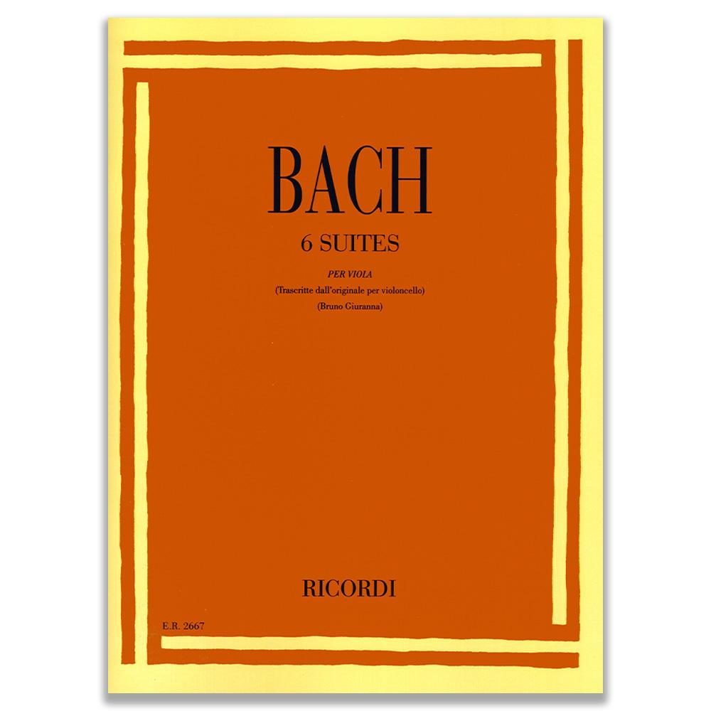 Johann Sebastian Bach 6 Suites BWV 10071012 per Viola