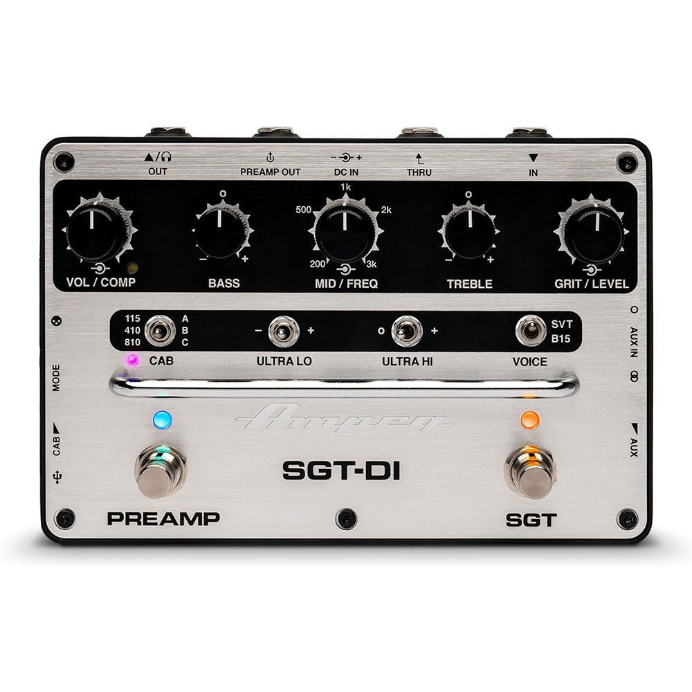 Ampeg SGT-DI Preamplificatore DI per Basso con IR Loader