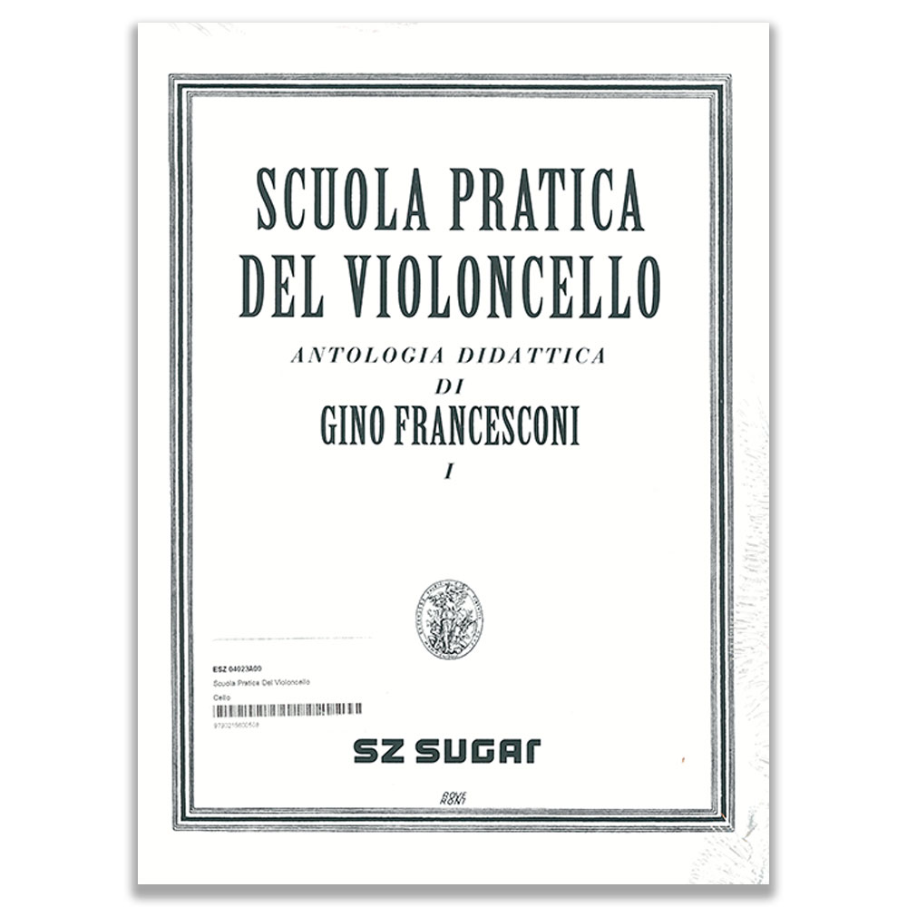 Francesconi Scuola Pratica del Violoncello Vol. 1 + Appendice