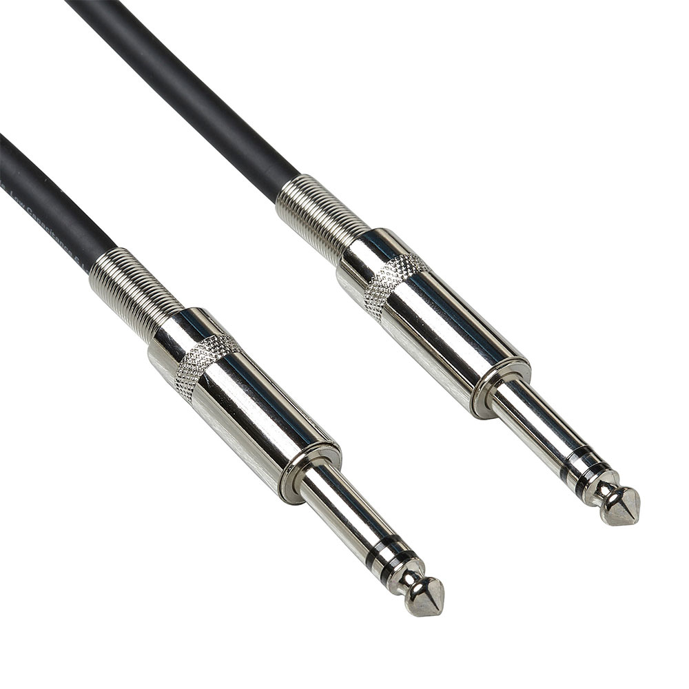 Bespeco BS300 Cavo per Strumenti Jack Mono 6,3 mm 3 m