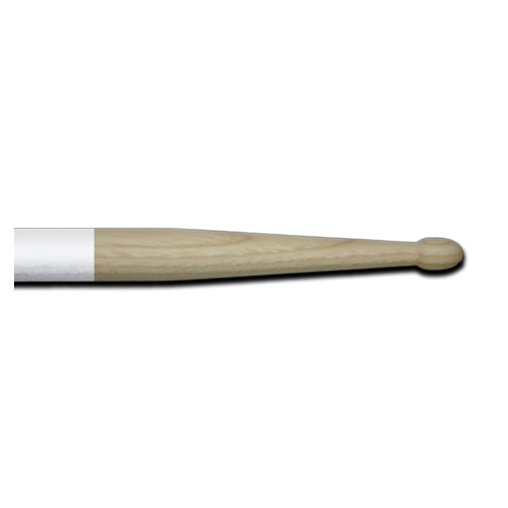Lantec 5A Bacchette per Batteria Hickory Bianche Antiscivolo 410 mm