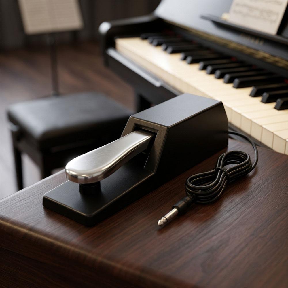 GEWA Single Pedal Portable Piano Pedale Sustain per Piano Elettrico